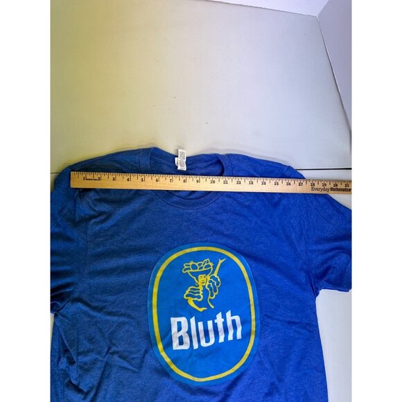 Arrested Development Bluth Banana Stand T shirt Blue Mens Large - Picture 9 of 11